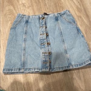 Forever 21 denim skirt